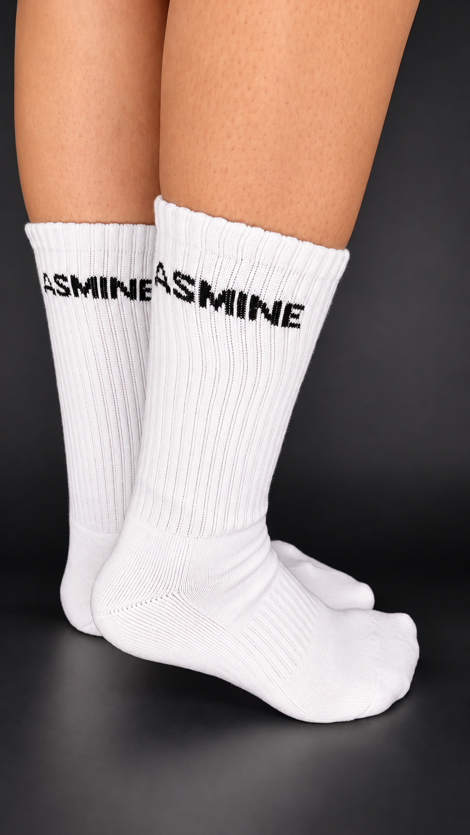 Crew Socks In White